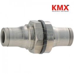 Legris Stainless Steel Push-In Bulkhead Connector 38166200