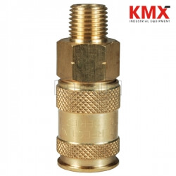 CJ-Series Pneumatic Male Threaded Coupler 3CJBM4-B