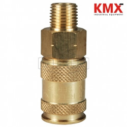 CJ-Series Pneumatic Male Threaded Coupler 3CJM4-B