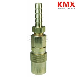 DQC CM-Series Industrial Mold Interchange Valved Coupler Hose Barb 3CMS3-B