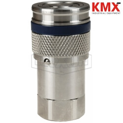 DQC HT-Series Flushface Female Threaded Coupler 3HTBF3-SS