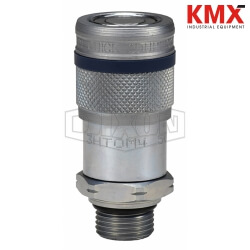 DQC HT-Series Flushface Male Threaded Coupler 3HTOM4