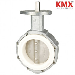 One Piece Aluminum Butterfly Valve with Stainless Steel Disc 4-480-3501