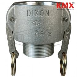 Cam & Groove Reducing Type B Coupler x Male NPT 4030-B-AL
