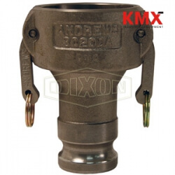 Dixon® Cam & Groove Jump Size Coupler x Adapter (Type DA) 4030-DA-MI