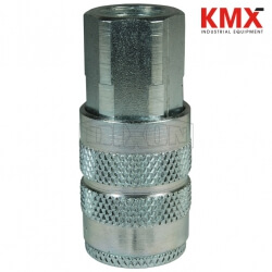 F-Series Pneumatic Manual Female Threaded Coupler 4FBF4
