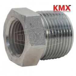 Male NPTF x Female NPTF Hex Reducer Bushing 5406-12-2