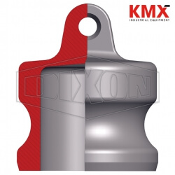 Dixon® Cam & Groove Type DP Dust Plug 125-DP-SS