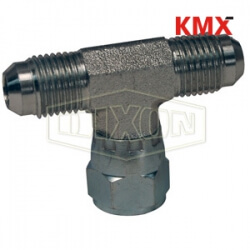 Male JIC 37° Flare x Female JIC 37° Swivel Tee 6600-16