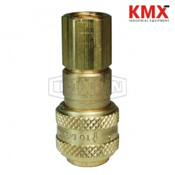 D-Series Pneumatic Automatic Female Threaded Coupler 6DF4-B
