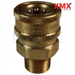 DQC V-Series Snap-Tite H/IH Interchange Unvalved Male Coupler 6VM6-B-E