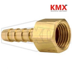 Female NPSM Swivel x Hose Barb Gasket Seat 1260304C