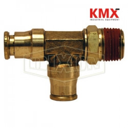 Push-In Male Swivel Run Tee 71S8X8