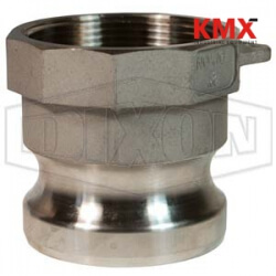 Dixon® Cam & Groove Type A Adapter x Female NPT 75-A-SS
