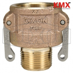 Dixon® Cam & Groove Type B Coupler x Male NPT 75-B-BR
