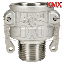 Dixon® Cam & Groove Type B Coupler x Male NPT 75-B-SS