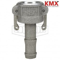 Dixon® Cam & Groove Type C Coupler x Hose Shank 75-C-AL