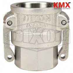 Dixon® Cam & Groove Type D Coupler x Female NPT 75-D-SS