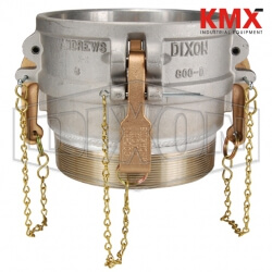Dixon® Cam & Groove Type B Coupler x Male NPT 800-B-AL
