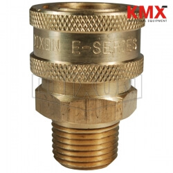 DQC E-Series Straight Through Interchange Male Coupler 8EM8-B