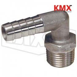 Male NPT x Hose Barb 90° Elbow 1290808SS