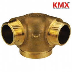 Two Way Male Outlet Roof Connection 90° Bottom Outlet 90FRC6025F