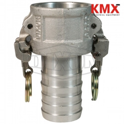 EZ Boss-Lock™ Cam & Groove Type C Coupler x Hose Shank AC800EZ