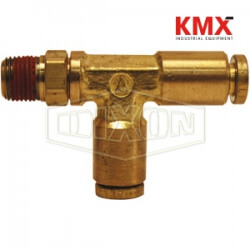 D.O.T. Push-In Swivel Male Run Tee AQ71DOTS4X4