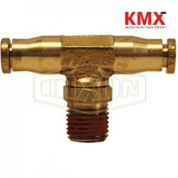 D.O.T. Push-In Swivel Male Branch Tee AQ72DOTS4X4