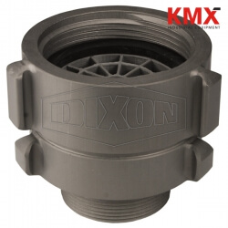 Aluminum Male Rocker Lug Suction Adapter with Poly Screen ARSMSA25F20T