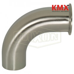 Polished 90° Clamp x Weld Elbow B2CM-G150