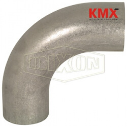 Unpolished 90° Weld Elbow with Tangent B2S-R150U