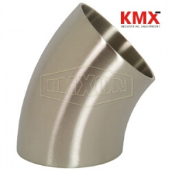 Polished 45° Weld Elbow B2WK-R50P
