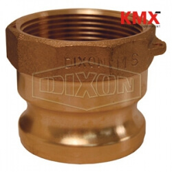 Dixon® Cam & Groove Type A Adapter x Female NPT 100-A-BR