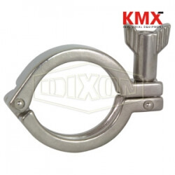 Single Pin Heavy Duty Clamp with Serrated Wing Nut 13MHHM300SN