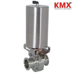 B5101 Series Butterfly Valve with Vertical Spring Return Actuation B5101E250CC-F