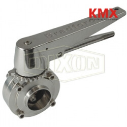 B5101 Series Butterfly Valve with Trigger Handle Weld End B5101S050BB-C
