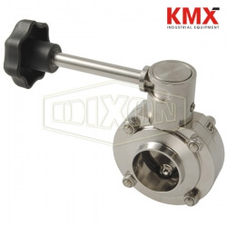 B5101 Series Butterfly Valve with Infinite Handle Weld End B5101S075BB-B