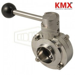 B5101 Series Butterfly Valve with Pull Handle Weld End B5101V200BB-A