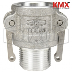 Dixon® Cam & Groove Type B Coupler x Male NPT 100-B-AL