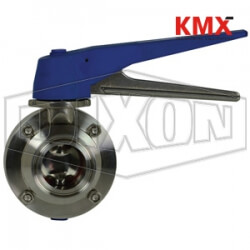 B5115 Series Butterfly Valve with Trigger Handle Clamp End B5115S200CC-C
