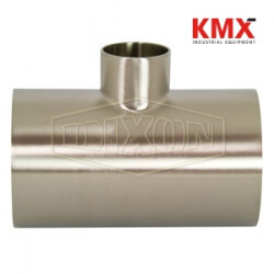 Polished Reducing Weld Tee B7RWWW-R400150P