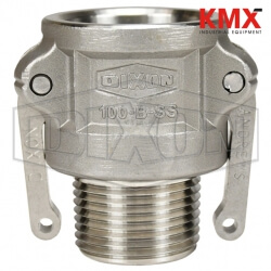 Dixon® Cam & Groove Type B Coupler x Male NPT 100-B-SS
