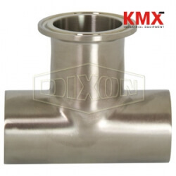 Polished Weld Run x Clamp Branch Tee B7WWM-R300
