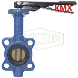 Wafer Style 150lb. Butterfly Valve with Aluminum Bronze Disc BBFVW400E
