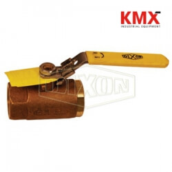 Locking Handle Bronze Ball Valve BBLV125