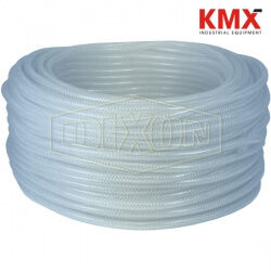 Clear PVC Braided Tubing BR0812