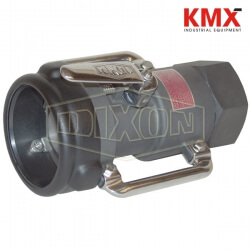 Bayonet Style Dry Disconnect Straight Swivel Coupler x Female NPT BSS62-300