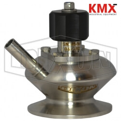 BSV Series Dixon/Rieger 3A Sample Valve, Single Port with Manual Handwheel BSVS-HC200B025