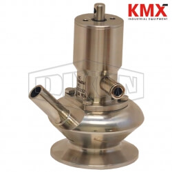 BSV Series Dixon/Rieger 3A Sample Valve, Single Port with Pneumatic Actuator without Lever BSVS-PC400B025
